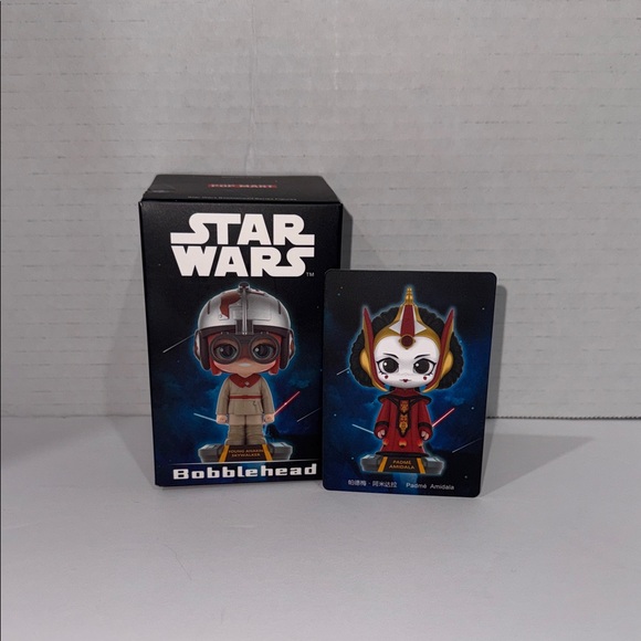 Star Wars Other - Star Wars Pop Mart Bobblehead Pasme Amidala with Card